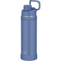 【ハンドル付き・食洗機対応】サーモス 水筒 真空断熱スポーツボトル 1L アッシュブルー 持ち運びに便利なキャリーループ 直飲み 飲み口が外せて洗いや | フィロソフィー
