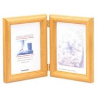 送料無料 フジカラー FUJICOLOR 木製フォトフレーム 2L判2面 フォトスタンド 510TK モク★メーカー倉庫より商品手配　フレッシュな状態　品質管理万全★ | 創業30年 フォトクリエイション