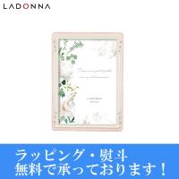 メール便発送 フォトフレーム 写真立て L判 お祝い 贈り物 LADONNA ラドンナ ブライダル BJ38-L-PK | フォトクリエイション