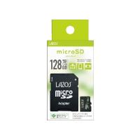 マイクロSDカード 128GB UHS-I U3 CLASS10 メモリーカード LAZOS | ぴあるとヤフー店