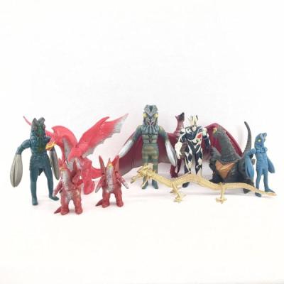 ウルトラマン 怪獣ソフビ 人形 セット 全10体 BANDAI 円谷プロ 当時物