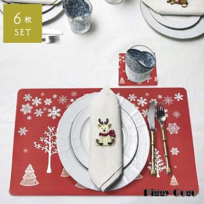 シュヴァル　クリスマス　3枚セット　ビレロイ＆ボッホ　ランチョンマット クリスマスランチョンマットのおすすめ人気商品一覧 通販