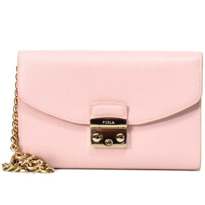 FURLA メトロポリス フラップ付き 中古・古着通販】FURLA (フルラ) メトロポリス/フラップウォレット