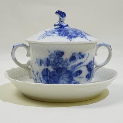 蓋付きスープカップ（ROYAL COPENHAGEN／食器、グラス、カトラリー
