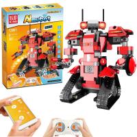 STEM Robot Toys for Kids, Cool Science Building Block Kit for Boy and Girl, | Pink Carat