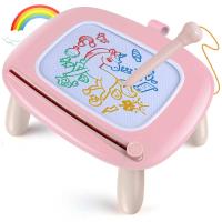 Smasiagon Toddler Girl Toys for 1 2 3 Year Old Girls Magnetic Drawing Board | Pink Carat