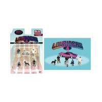 1/64 Figure Set - Lowriders 4 | Pink Carat