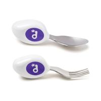 doddl (ドードル)公式  1歳から自分で食べるスプーン・フォーク2点セット  離乳食 赤ちゃん ベビー 幼児 子供用 出産祝い プレゼン | Pinus Copia