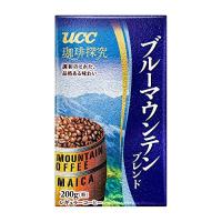 珈琲探究 UCC 珈琲探求 ブルーマウンテンブレンド レギュラーコーヒー(粉) 真空パック 200g レギュラー(粉) | Pinus Copia