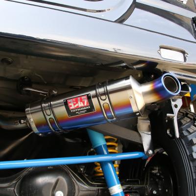 ジムニー　JB23W 砲弾マフラー ジムニー マフラー JB23W 1型〜10型 ステンレス 左出し 砲弾型