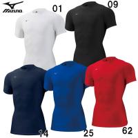 ミズノ MIZUNO バイオギアシャツ(丸首半袖) メンズ トレーニングウェア バイオギア (32MA1152) | ピットスポーツ ANNEX ヤフー店