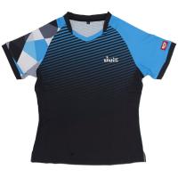 ジュイック juic メタルブリーズ レディース 卓球ゲームシャツ (5632-bl) | ピットスポーツ ANNEX ヤフー店