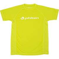 ファイテン PHITEN RシャツSPハンソデ ライム/シロ M ボディケア 半袖Tシャツ (jg357004) | ピットスポーツ ANNEX ヤフー店