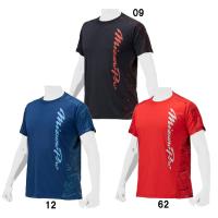 ミズノ MIZUNO  ミズノプロ グラフィックTシャツ (ユニセックス)  野球 ウェア トレーニング 練習 シャツ  24SS(12JABT74) | ピットスポーツ ヤフー店