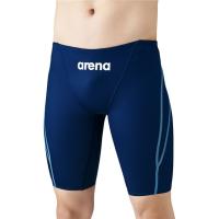 アリーナ ARENA ジュニアハーフスパッツ 水泳水着 MJ FINA (arn1022mj-nvbu) | ピットスポーツ ヤフー店