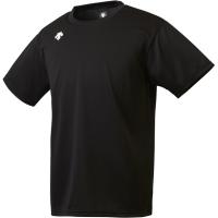 デサント DESCENTE ワンポイントハーフスリーブシャツ スポーツ 半袖Tシャツ (dmc5801b-blk) | ピットスポーツ ヤフー店