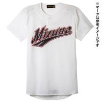 ミズノ MIZUNO ミズノプロ シャツ ハーフボタンタイプ 野球 ウェア ユニフォームシャツ (12JC8F04) | ピットスポーツ ヤフー店