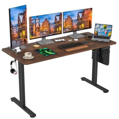 Sunon スタンディングデスク 2モーター 昇降 電動昇降デスク 昇降式デスク Amazon | Sunon 電動昇降式デスク 2モーター付き 一枚板 幅120cm