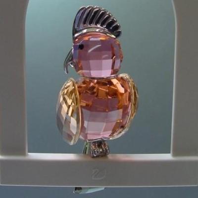 スワロフスキー　小鳥　置物　SWAROVSKI 小物　インテリア　クリスタル 楽天市場】スワロフスキー Swarovski セキセイインコ 鳥 680627