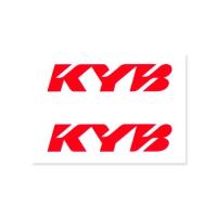 ステッカー KYB カヤバ 車 バイク おしゃれ かっこいい カーステッカー レーシング モータースポーツ ショックアブソーバー 2Pセット | U.S.JUNKYARD