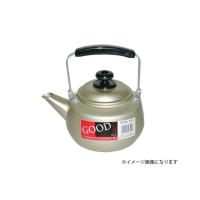 ケトル アルミ シンプル ゴールド 使いやすい ケトル やかん 伝統 前川金属工業所 GOODケットル 1L 4977906075103 | ものうりばPlantz