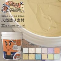 ひとりで塗れるもん 22kg 簡単 壁材 自分で ペール缶 DIY 内装仕上げ材 塗り壁 練り込み済み 土壁 リフォーム 防臭 古民家 モルタル オンザウォール
