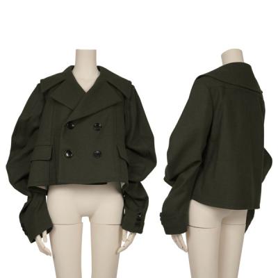 トリココムデギャルソン ショートジャケット ダブル Pコート 10SS トリココムデギャルソン ショートジャケット ダブル Pコート 10SS 中古