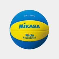 MIKASA&lt;ソフトバスケットボール&gt;スマイルバスケットボール-SB5-YBL 5号 ソフト軽量、小学生用バスケットボール | キッズスポーツショップ-Swappa