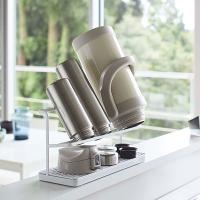 山崎実業 tower タワー ワイドジャグボトルスタンド ホワイト※ラッピング不可 | PLAZA オンラインYahoo!ショッピング店