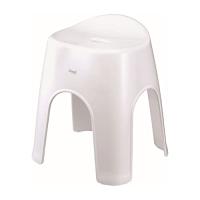 アスベル 風呂椅子 通気性抜群 エミール 座りやすい座面 40cm 白 立ち座りがラク A5304 | plaza-unli