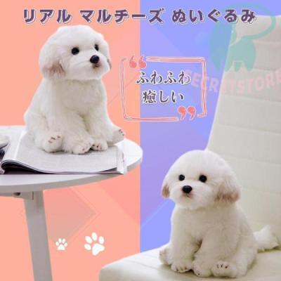 昭和レトロぬいぐるみ　タグ付きマルチーズ&ワンコ マルチーズぬいぐるみのおすすめ人気商品一覧 通販 - Yahoo!ショッピング