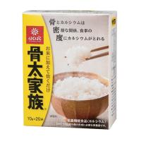 骨太家族　カルシウム強化精麦　手軽にカルシウム　簡単炊飯　はくばく　10ｇ×20袋×6箱 | プラムテラスネット