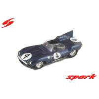 SPARK（スパーク） 1/43 ジャガー Dタイプ 1956 ルマン24時間 優勝 #4 N.サンダーソン/R.フロックハート ミニカー | プラスワン・マーケット