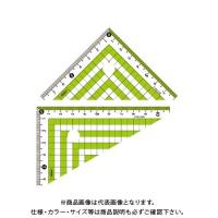 共栄プラスチック カラー三角定規 グリーン CPK-120-G | プラスワンツールズ