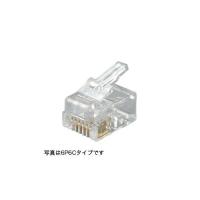 ジェフコム JEFCOM モジュラープラグ 6P4C MJ-604 | プラスワンツールズ