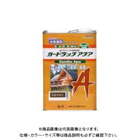 和信ペイント ガードラックアクア ブラウン 3.5kg #952240 | プラスワンツールズ