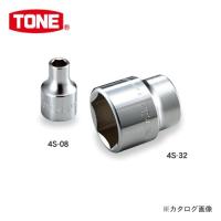 前田金属工業 トネ TONE 12.7mm(1/2”) ソケット(6角) 30mm 4S-30 | プラスワンツールズ