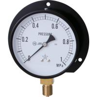 右下 一般圧力計(B枠立型・φ75) 圧力レンジ0.0〜0.16MPa G321-211-V-0.16MP | プラスワンツールズ