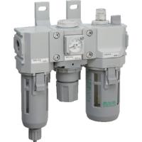 CKD FRLユニット モジュラータイプセレックスFRL 2000シリーズ 接続口径Rc1/4 C2000-8-W-F1 | プラスワンツールズ