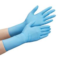[ミドリ安全] ニトリルディスポ手袋 ベルテ756H 粉なし ブルー M 100枚入（ロングタイプ） | plusa