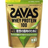 ザバス(SAVAS) ホエイプロテイン100 抹茶風味 980g 明治 | plusa