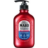 MARO(マーロ) ボディソープ メンズ 全身用 顔も洗える 本体 クレンジング 450ミリリットル (x 1) | plusa