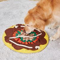 ペティオ (Petio) 犬用おもちゃ カツオ踊るお好み焼きのノーズワークマット | plusa