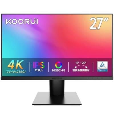 koorui モニター 27インチ（パソコン用ディスプレイ、モニター