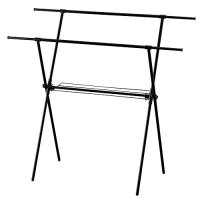 アイリスオーヤマ 伸縮自在で洗濯物の量で調節可能なコンパクト洗濯物干し 布団も干せる頑丈設計 約5人用 幅約92-152×奥行約64×高さ約12 | plusa