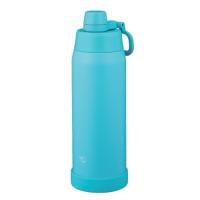 象印 水筒 1.0L 【素早く水分補給】 食洗機対応 シームレスせん 洗う点数3点のみ ハンドルつき 保冷 クールボトル アクアブルー SD-K | Kokochie