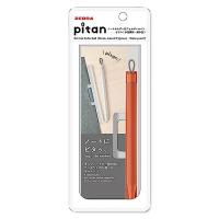 ゼブラ ジェルボールペン ピタン 0.5mm ノートホルダー付 オレンジ P-JJ115-OR | plusa