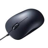 サンワサプライ 有線マウス Type-C接続 ブルーLEDセンサー 中型 Windows・Mac対応 MA-BLC194BK | plusa