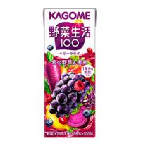 カゴメ 野菜生活１００ ベリーサラダ 200ml×24本×2ケース フルーツジュース・果実ジュース/フルーツ・野菜ジュース KAGOME/野菜生活100/まとめ買い | プラスイン