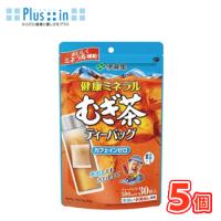 伊藤園　健康ミネラルむぎ茶 ティーバッグ 30袋×5個入　水出し お湯出し ティーパック　麦茶 | プラスイン